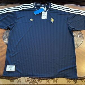 Adidas Originals navy and white Juventus jersey
